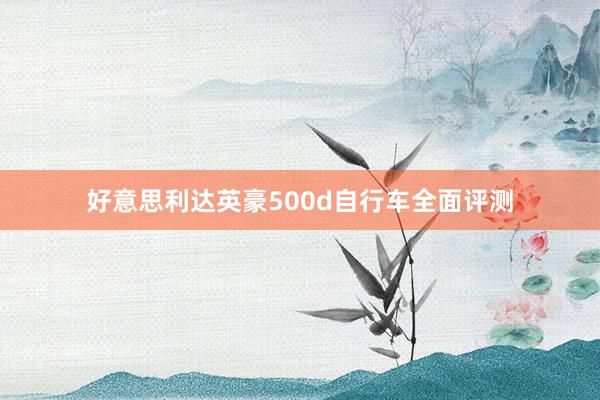 好意思利达英豪500d自行车全面评测